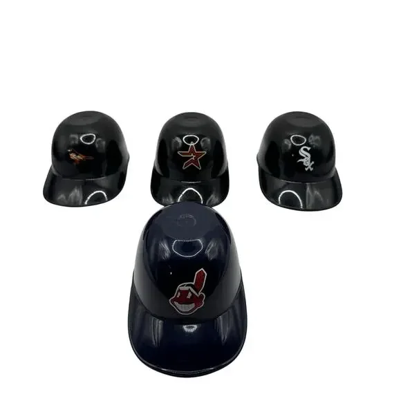 Rawlings MLB Mini Helmet Lot x9 Food Safe Sundae Set - Picture 3 of 3